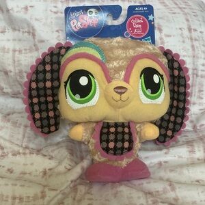 NEW HASBRO Littlest Pet Shop Plush stuffed puppy dog LPS 36685/36682